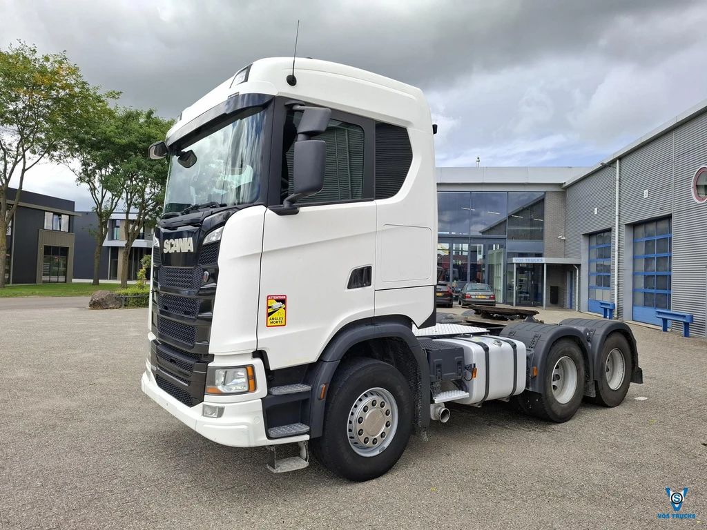 Scania S NGS S450 / 6X4 / RETARDER / HYDRAULICS / !!333128 KM!! / TECHNICAL 65 TON / TUV:30-12-2026 / FRIDGE / LEATHER / AUTOMATIC / EURO-6-D / 2021 leasen