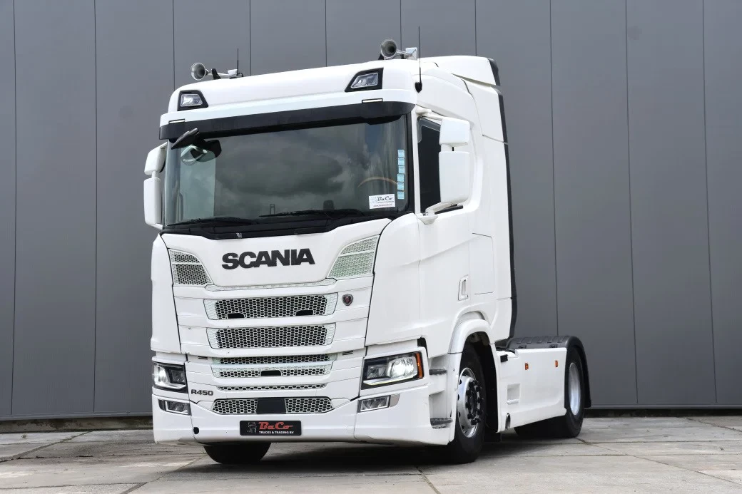Scania R R450 NGS 4x2NB - EURO 6 D - ADR FL - RETARDER - 549 TKM - HYDRAULIC SYSTEM - FULL AIR - PTO - LEATHER SEATS - LED - leasen