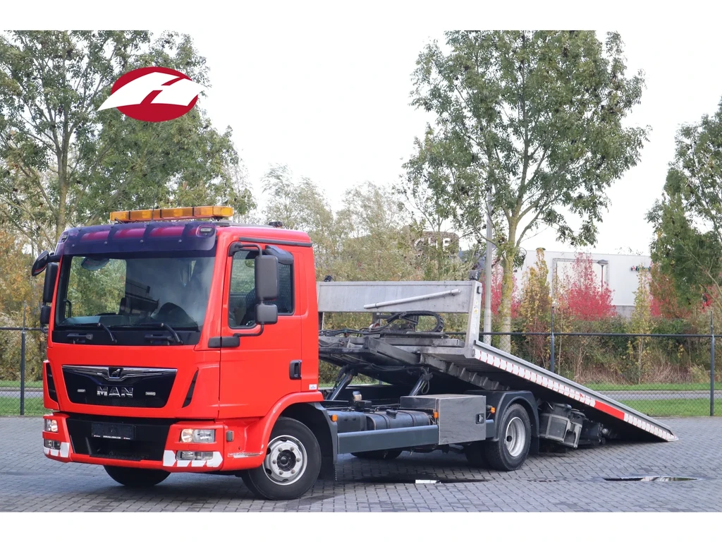 MAN TGL 12.220 4X2 | SLIDING PLATF | DANCO | 2X WINCH | BRILLE | EURO 6 leasen