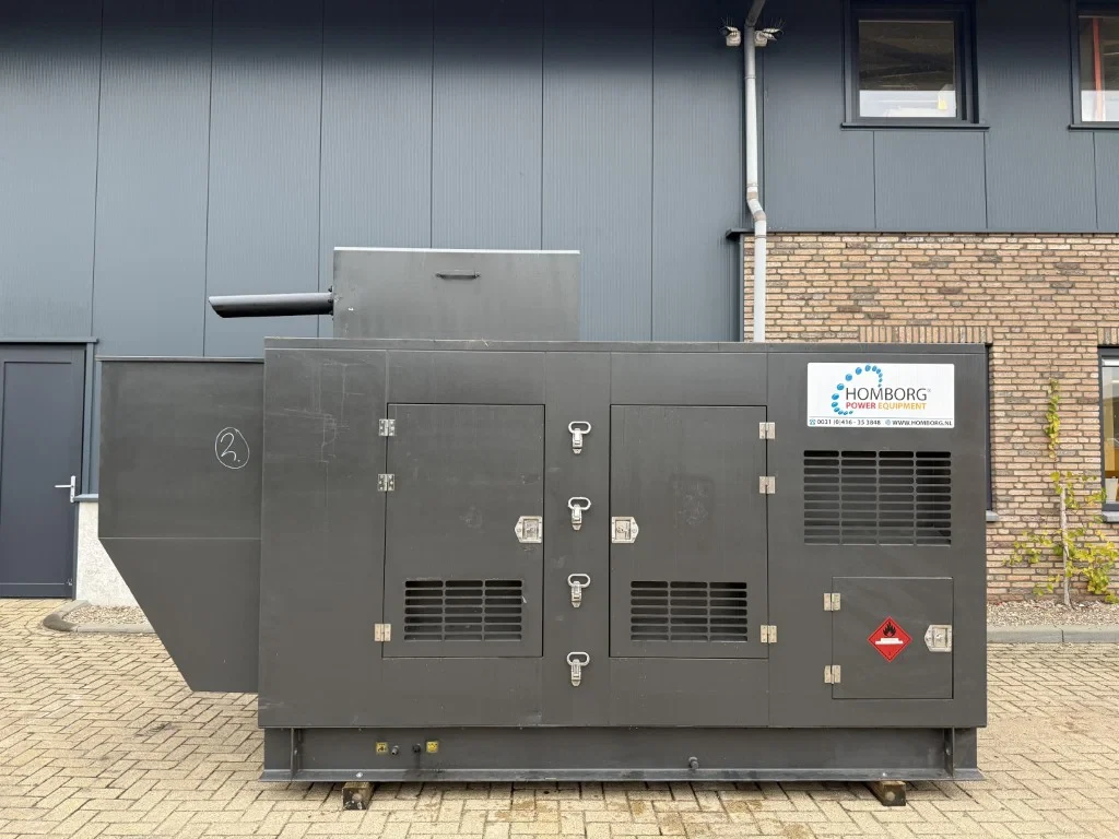 Doosan DP126LB Leroy Somer 375 kVA Silent Noodstroom Aggregaat Generatorset 2021 leasen