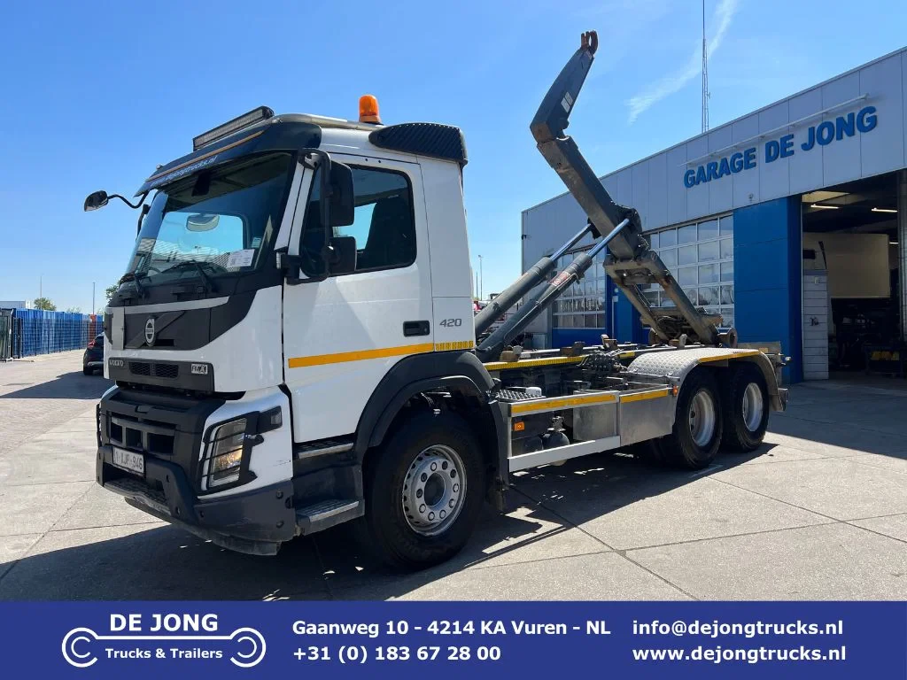 Volvo FMX 420 / 6x4 / Hookarm 20T / Steel Spring leasen