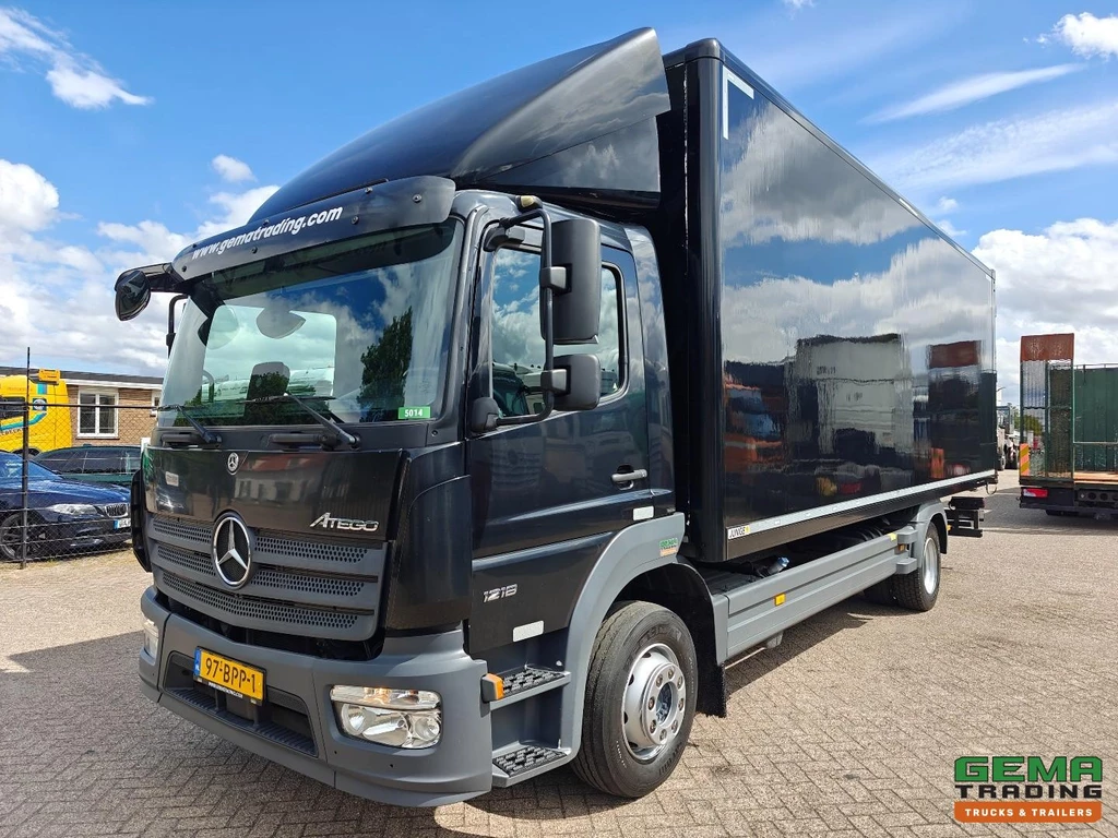 Mercedes-Benz Atego 1218 4x2 DagCabine Euro6D - Vol Blad - 7,2m Junge Box - Automaat - SmartTacho V2 - Airco leasen