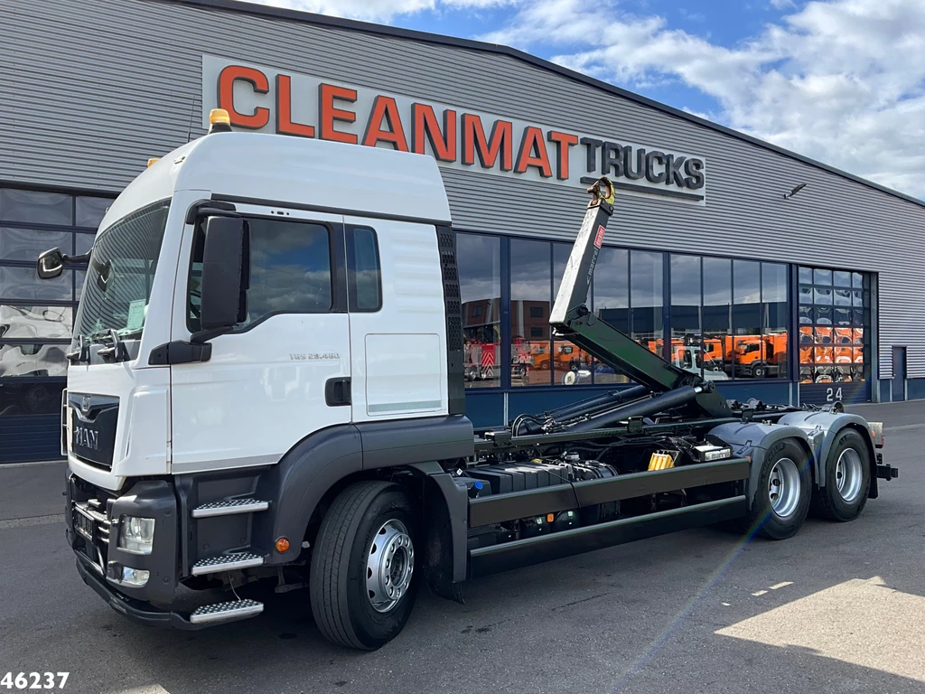 MAN TGS 28.460 Euro 6 Marrel 20 Ton haakarmsysteem leasen