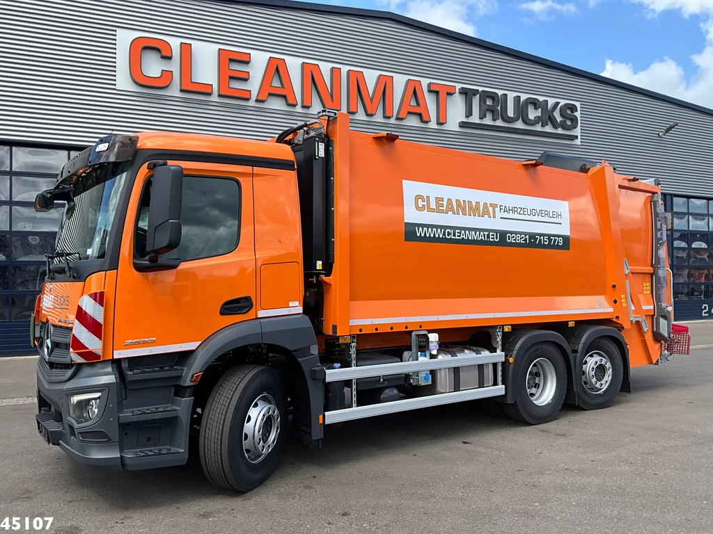 Mercedes-Benz Actros 2533 Euro 6 Zoeller 22m³ leasen