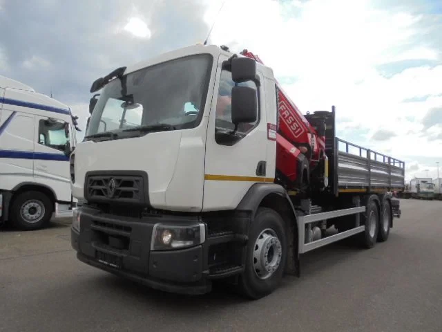 Renault C 320 6X4 + FASSI F245 DEMO UNUSED NL TRUCK leasen