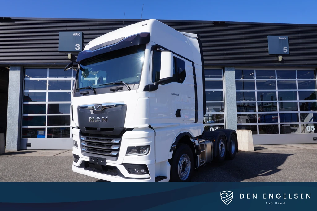 MAN TGX 26.520 | 6x2/4 BL SA I 12,3 inch mediasysteem I ACC stop and go I Efficientcruise met predictiveDrive I Standairco | Climatronic I Koelkast | PTO / NTX/10c leasen