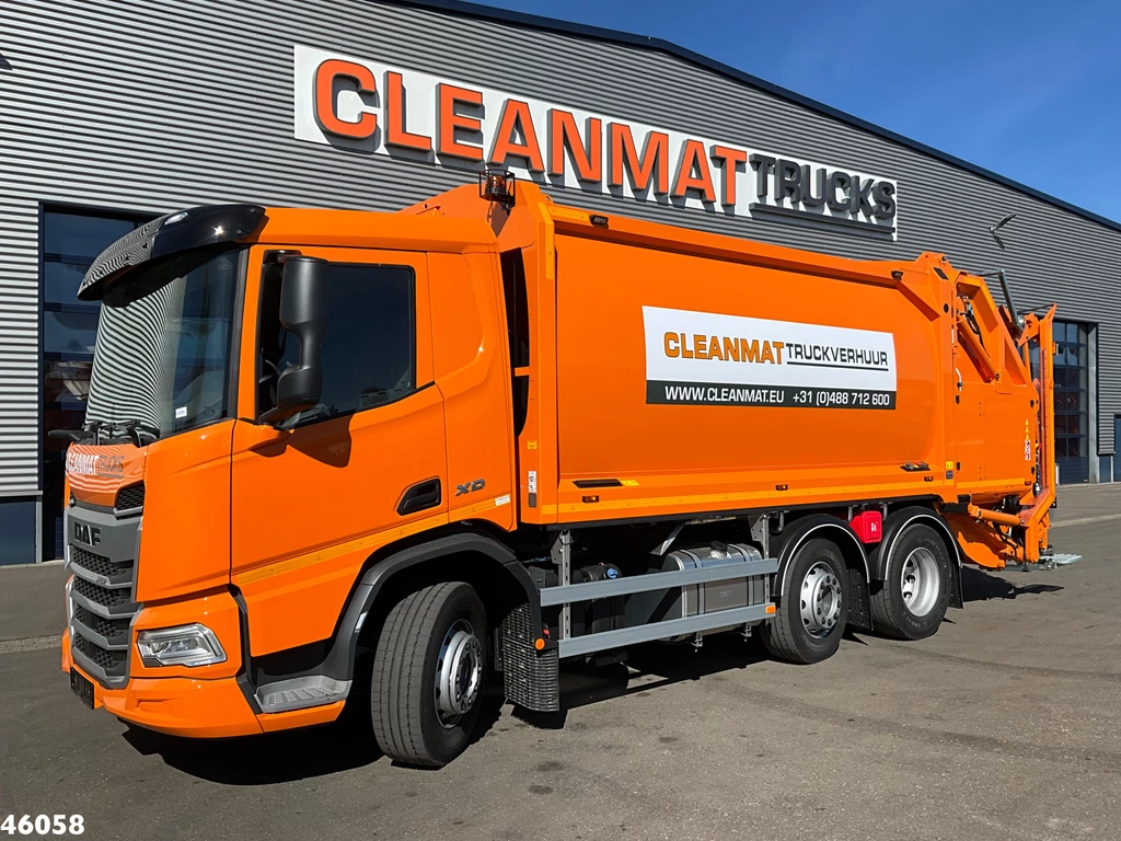 DAF FAG XD 340 Euro 6 Geesink 20m³ Welvaarts weighing system leasen