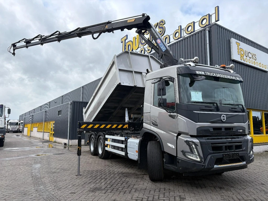 Volvo FMX 460 ic + HMF 2320 5x EXT + 6x4 + EURO 6 + REMOTE + PERFECT SHAPE!! TR2110 leasen