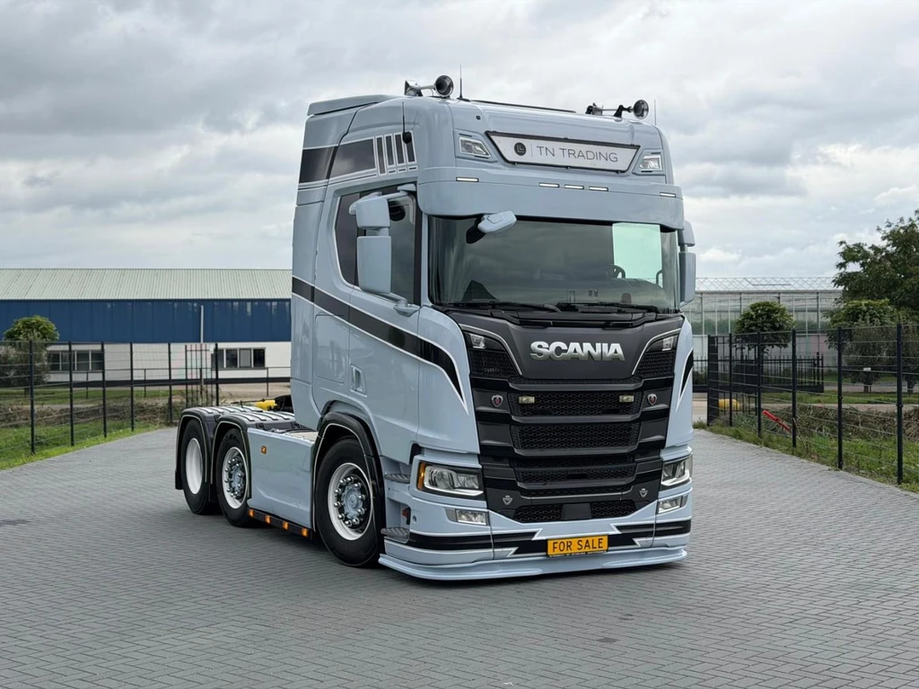 Scania R580 V8 NGS MANUAL, HANDBAK, VOLLUCHT, PTO VB, RETARDER, 6X2/4, KING OF THE ROAD, TOPSTAAT! leasen