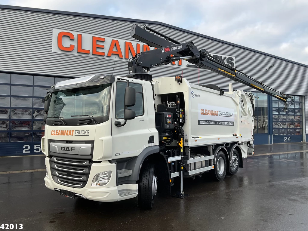 DAF FAN CF 340 Hiab 23 ton/meter laadkraan leasen