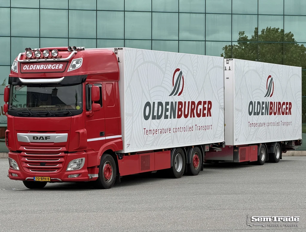 DAF XF480 FAN SSC EURO 6D RETARDER/INTARDER FULL AIR FLOWERWIDE 50 CC CARRIER TRS COOLING ROLLER BED TAIL LIFT HOLLAND-COMBI leasen