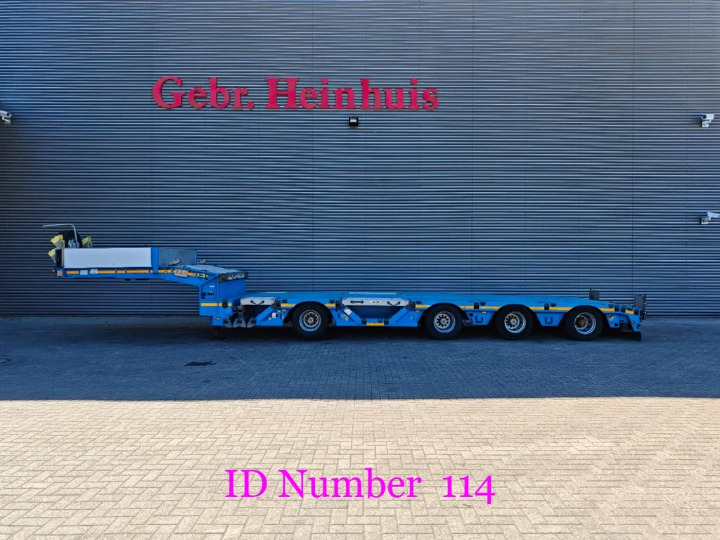 Faymonville F-S44-1BBY 6.9 Meter Extand. 12 Tons Axles Radmulden Powersteering! leasen