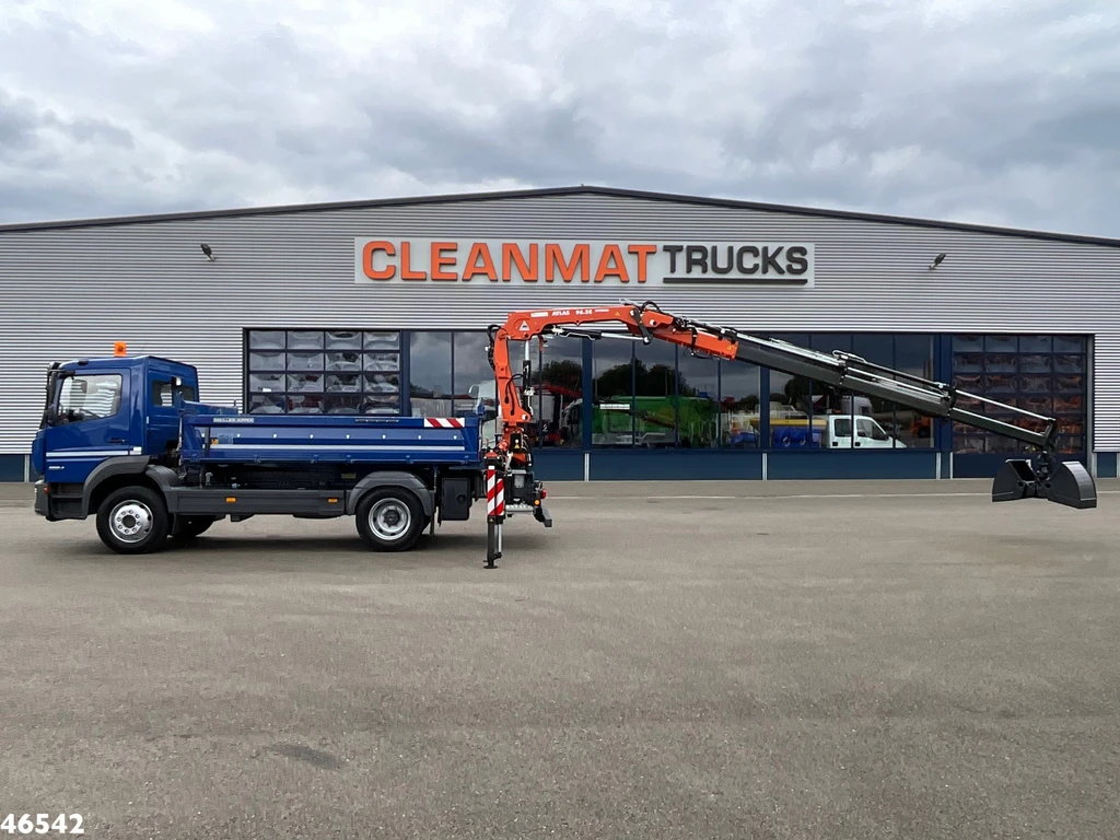 Mercedes-Benz Atego 1524 Atlas 10 Tonmeter laadkraan Just 6.336 km! leasen
