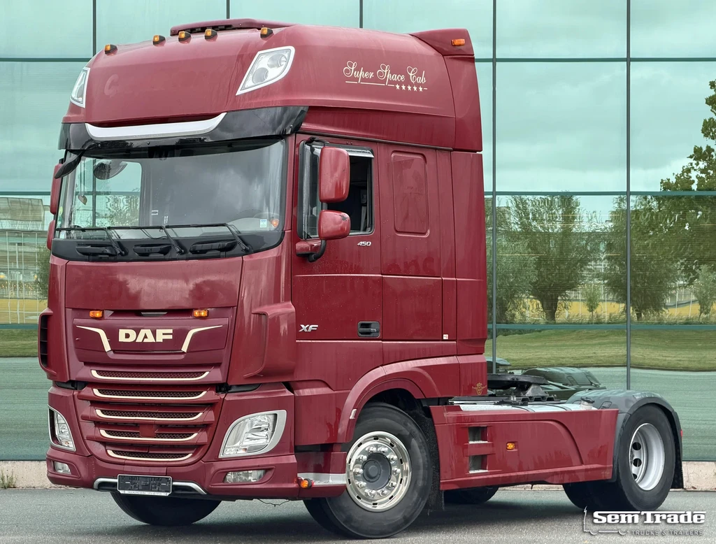 DAF XF 450 FT SSC EURO 6D RETARDER/INTARDER ONLY 459.000 KM PARK AIRCO 2x TANKS SMART TACHO2 TOP CONDITION BELGIUM-TRUCK leasen