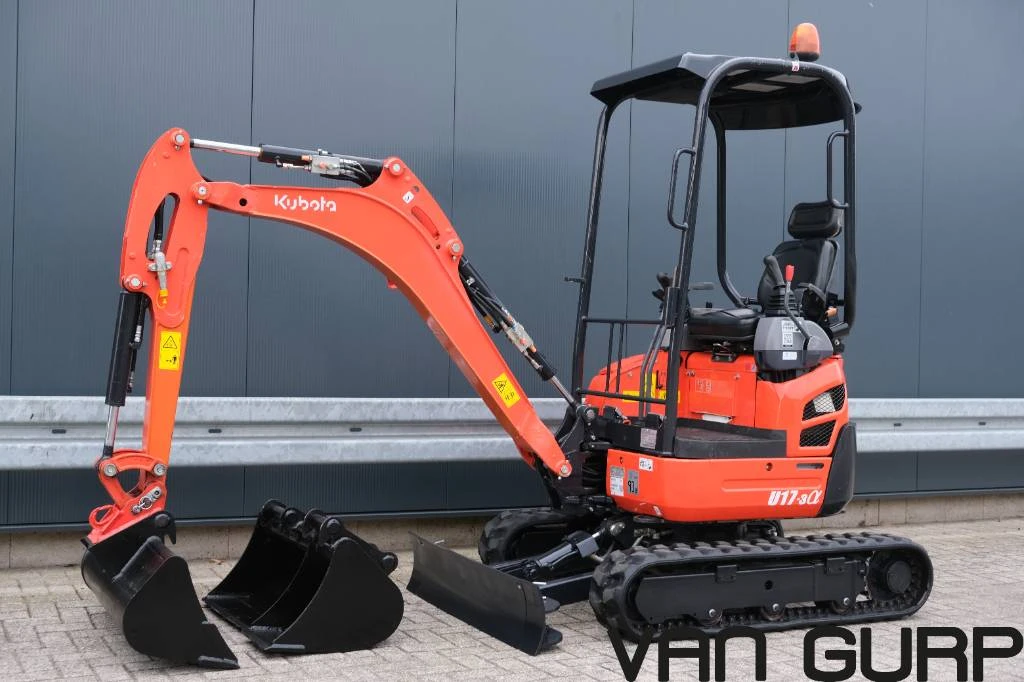 Kubota U 17-3 | 2022 | 783h leasen