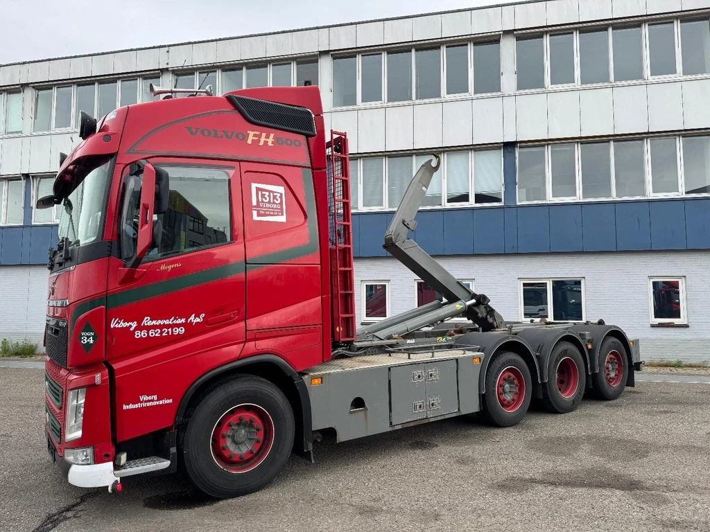 Volvo FH 500 8X2 EURO 6 + JOAB 24 TON HOOKLIFT RHT20047 leasen