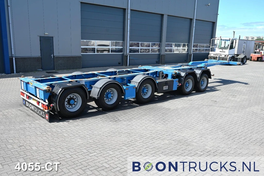 Broshuis 2CONNECT-5AKCC 2x20-40-45ft HC * 3x STEERING * 4x LIFT AXLE * NL TRAILER * APK 08-2026 leasen