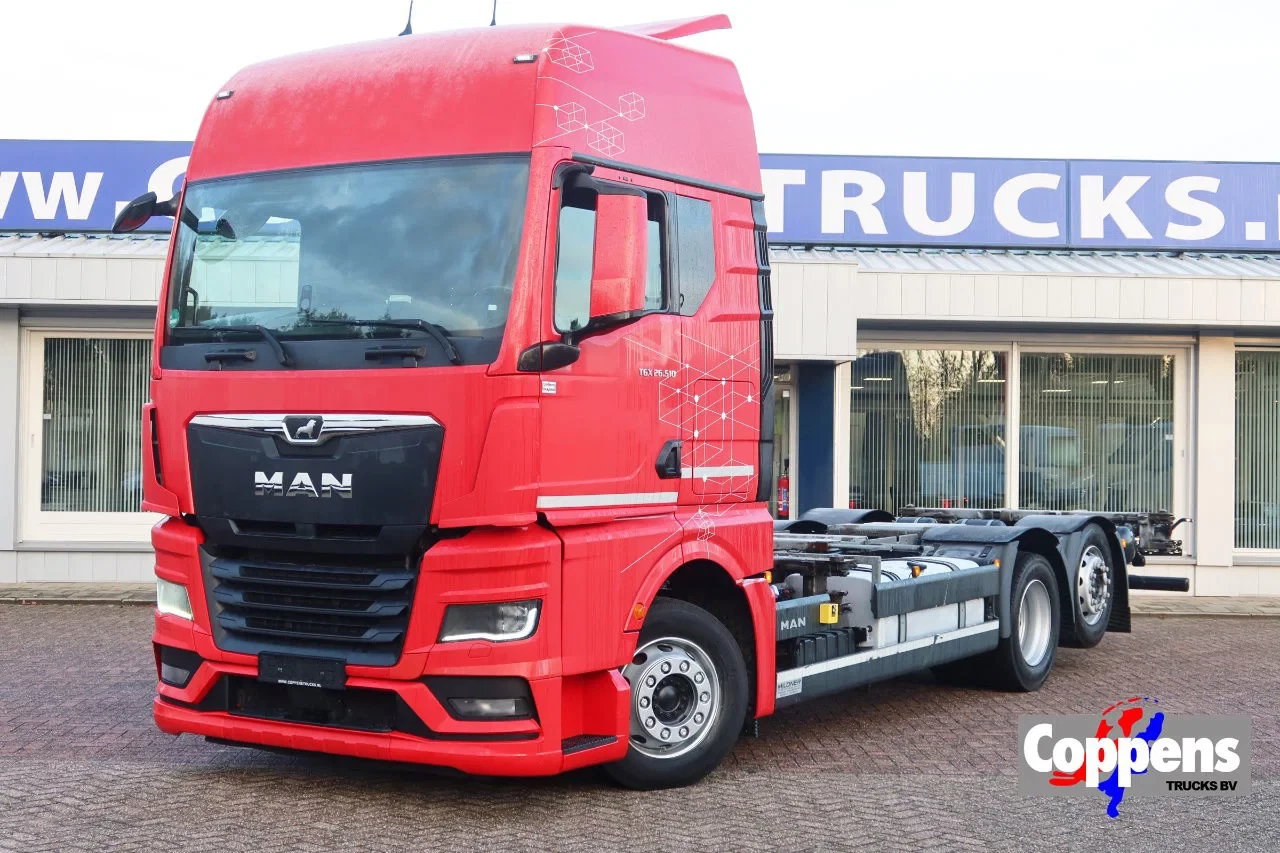 MAN TGX 26.510 6x2 Intarder. Volledige luchtvering leasen