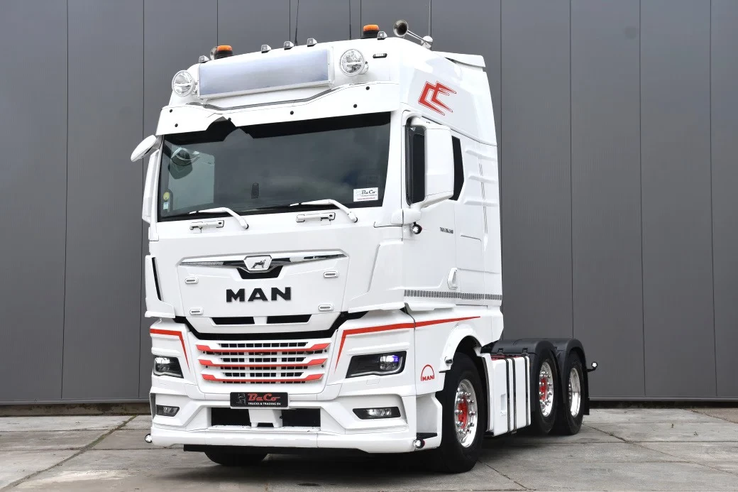MAN TGX 26.510 6x2/4 - NEW TACHO - RETARDER - 334 TKM - NAVI - 2 x FUEL TANKS - SLIDING FIFTH WHEEL - ALCOA'S - LED LIGHTS - TOP CONDITION - leasen