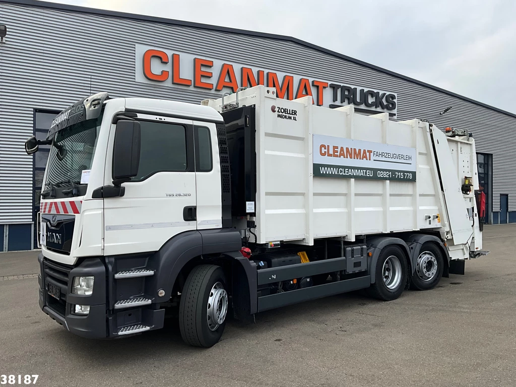 MAN TGS 26.320 Euro 6 Zoeller 22m³ Just 116.493 km! leasen