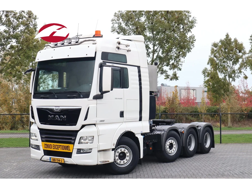 MAN TGX 41.640 | 8X4 | 150 TON! | RETARDER | HYDR | BIG AXLES | EURO 6 leasen