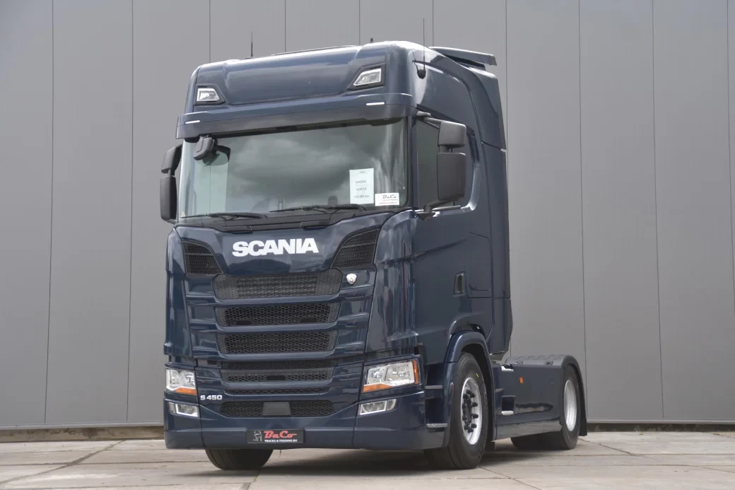 Scania S S450 NGS 4x2NB - NEW TACHO - RETARDER - 710 TKM - FULL AIR - PARK. AIRCO - 2 x FUEL TANKS - GOOD CONDITION - leasen