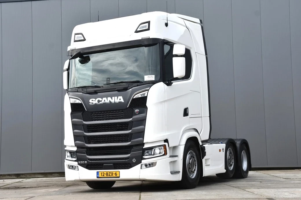 Scania S S530 NGS V8 SUPER 6x2/4NB - AS GOOD AS NEW - ONLY 73 TKM - HYDRAULIC SYSTEM - NEW TACHO - FULL AIR - PARK. AIRCO - LEATHER SEATS - LED LIGHTS - leasen