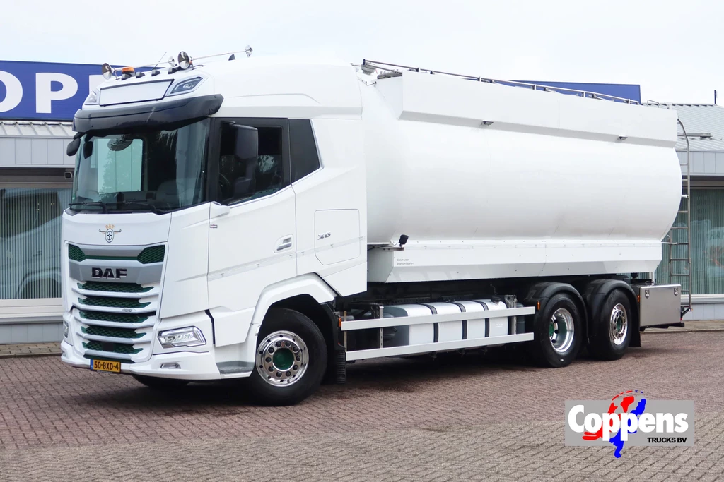 DAF XG 480 FAN 6x2 Food silo 30 M3, Bed 2x Euro 6E leasen