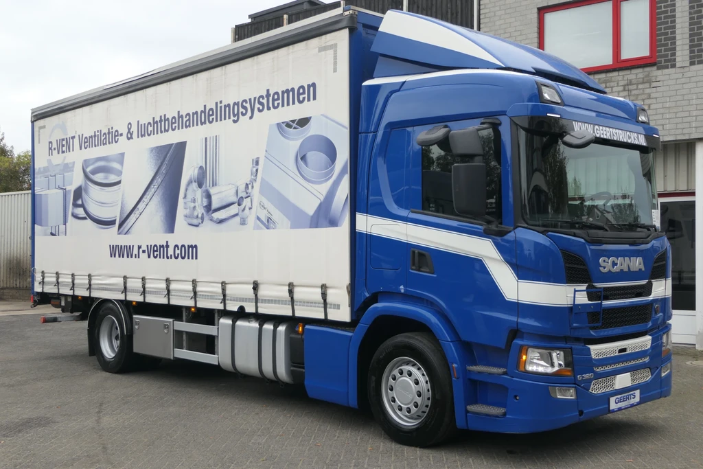 Scania G G320 NGS | Sliding curtains | Dhollandia 2000Kg | 449391Km | 2020 | Smart Tacho 2 | Stand Klima | Euro6-D | Belgium Truck leasen