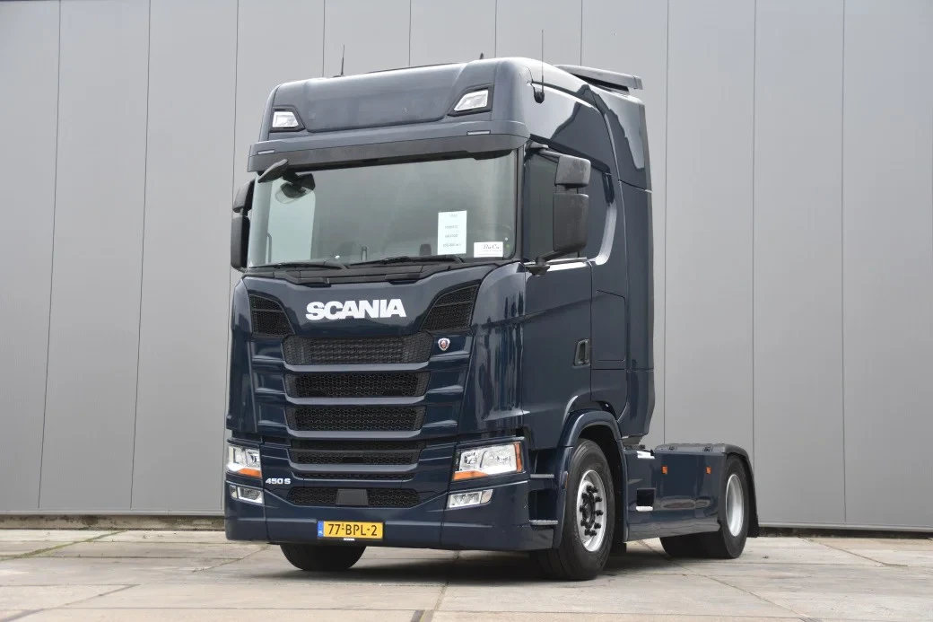 Scania S S450 NGS 4x2NB - EURO 6 D - RETARDER - 856 TKM - FULL AIR - PARK. AIRCO - ACC - 2 x FUEL TANKS - GOOD CONDITION - leasen