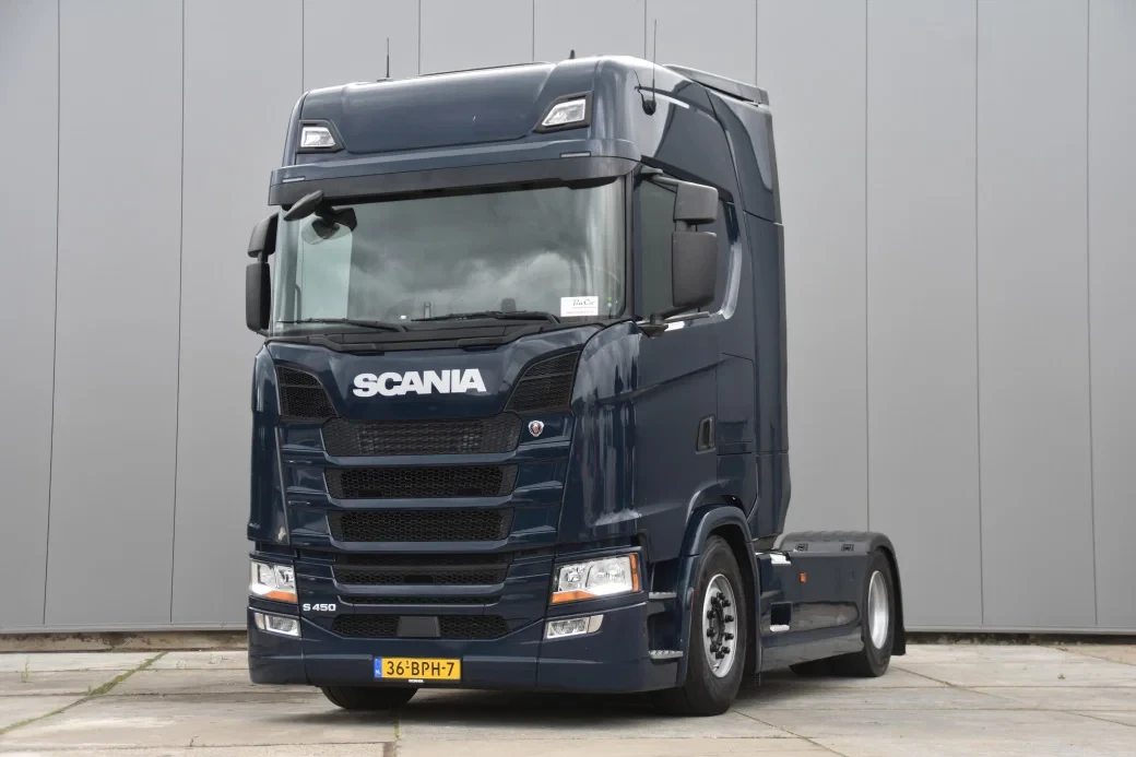 Scania S S450 NGS 4x2NB - EURO 6 D - RETARDER - 919 TKM - FULL AIR - ACC - PARK. AIRCO - 2 x FUEL TANKS - GOOD CONDITION - leasen