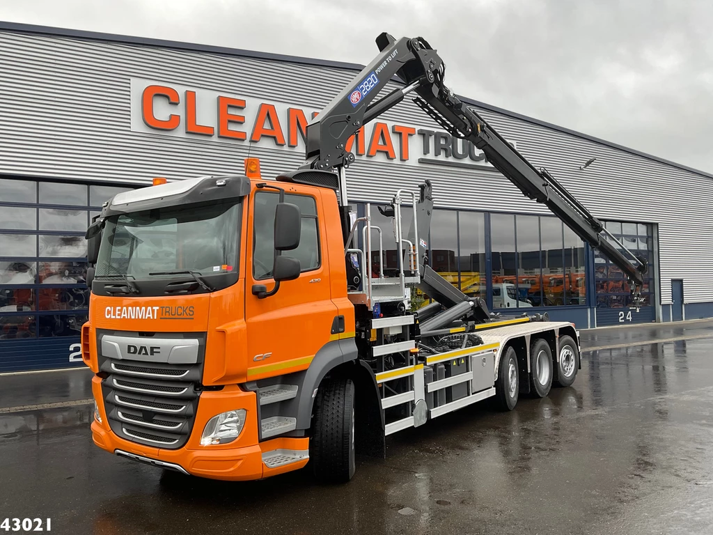 DAF FAQ CF 430 HMF 28 Tonmeter laadkraan leasen