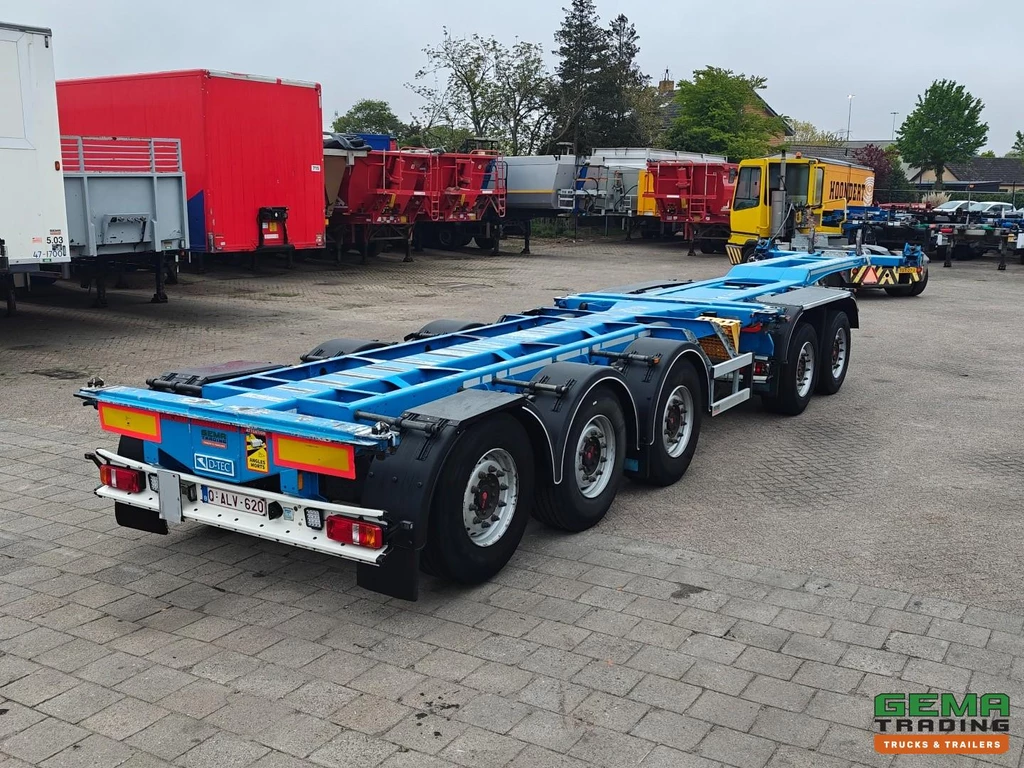 D-Tec Combitrailer S-Line CT-5 S-Line CT-F + S-Line CT-R - SAF Assen Schijf - 3x StuurAssen - 3x LiftAssen - Belgische Registratie - BREAKER leasen