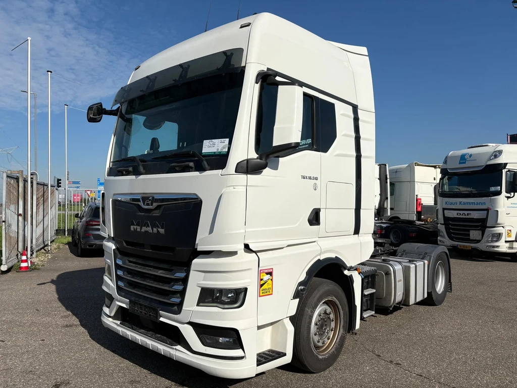 MAN TGX 18.510 retarder, 2 x Tank kip hyrauliek leasen