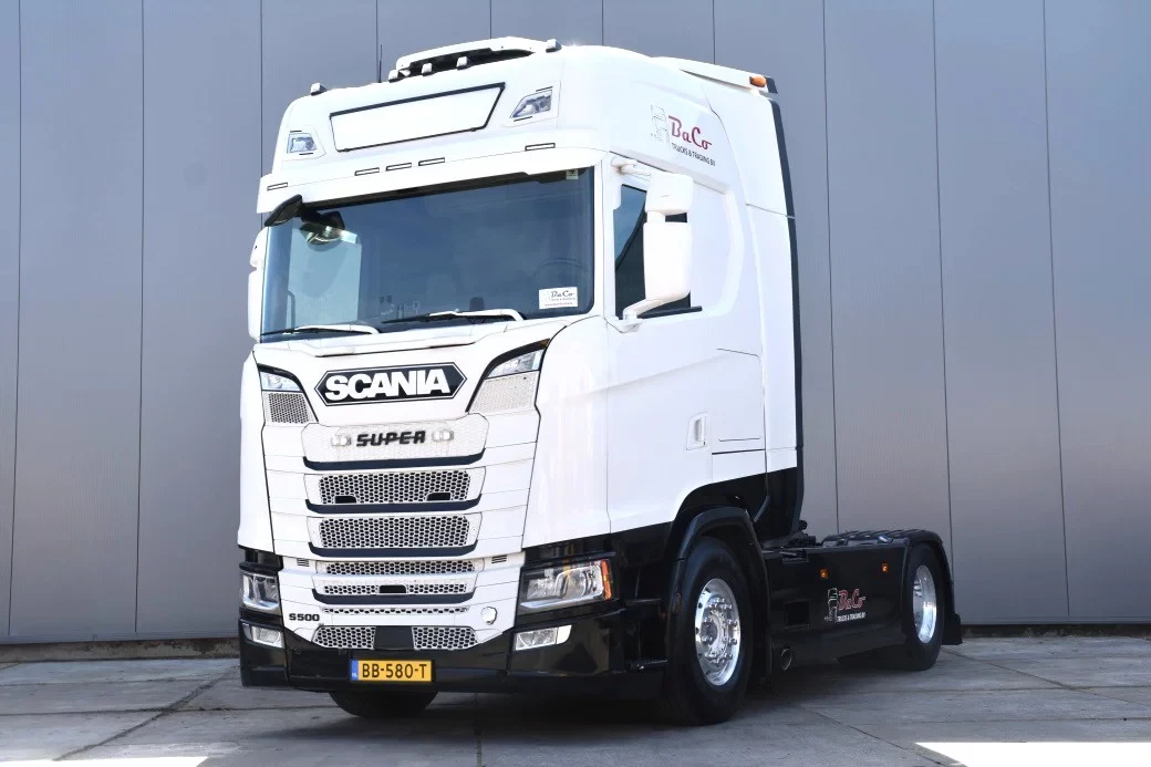 Scania S S500 NGS 4x2NB - NEW TACHO - RETARDER - FULL AIR/4 POINT AIR REAR - PARK. AIRCO - LEATHER SEATS - 2 x FUEL TANKS - LED - leasen