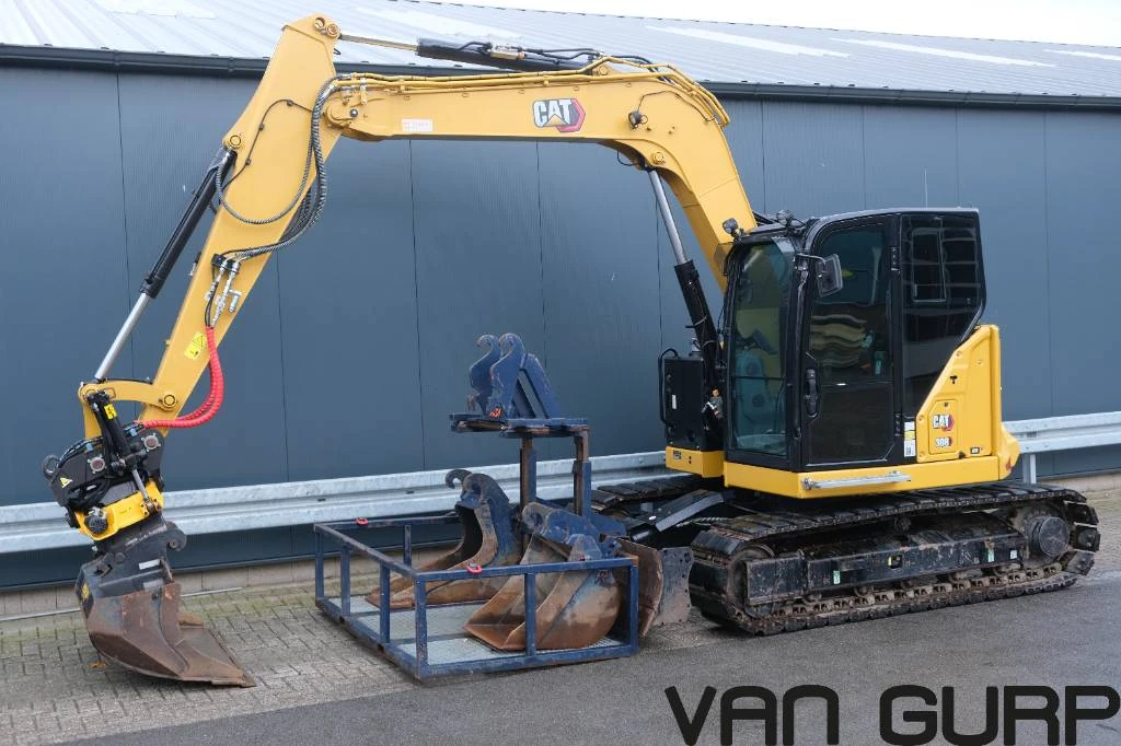 Cat 308 | Engcon | 2022 | 1035h leasen