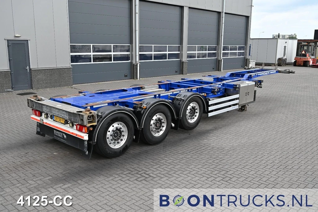 Schmitz Cargobull SCB*S3D 2x20-30-40-45ft HC * LIFT AXLE * EXTANDABLE REAR * NL TRAILER * APK 10-2026 leasen