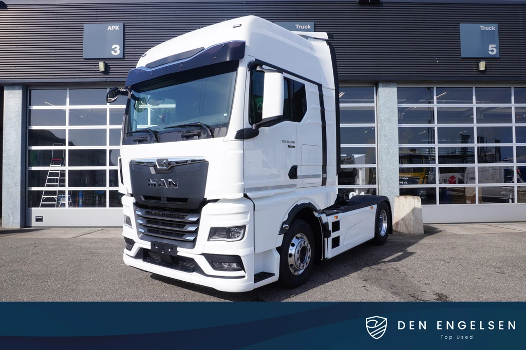 MAN TGX 18.480 I 4x2 LL SA | D30 | VECTO 3 | PTO voorbereiding | 360WB | Luchtgeveerde vooras I 12,3 inch mediasysteem I ACC Stop-and-go I Standairco | Climatronic I Koelkast | Alcoa's leasen