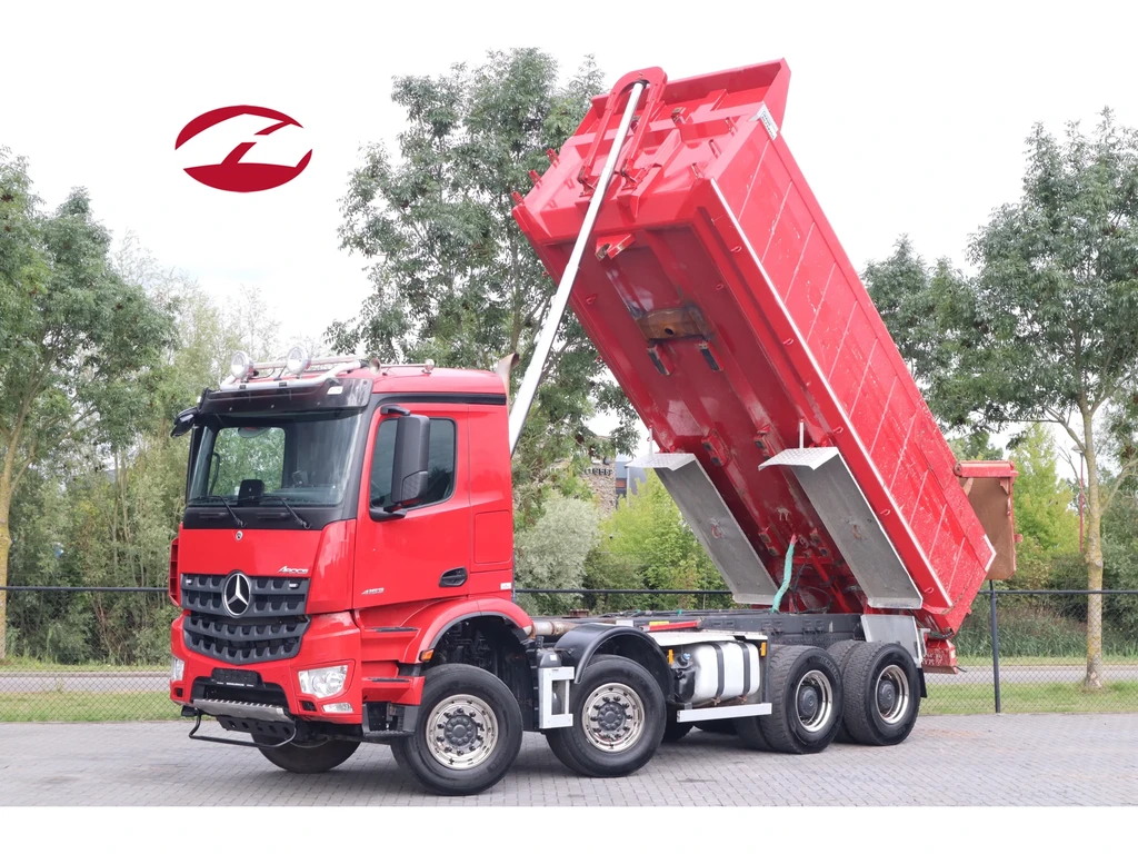 Mercedes-Benz AROCS 4153 | 8X4 | LOW KM!! | RETARDER | FULL STEEL | EURO 6 leasen