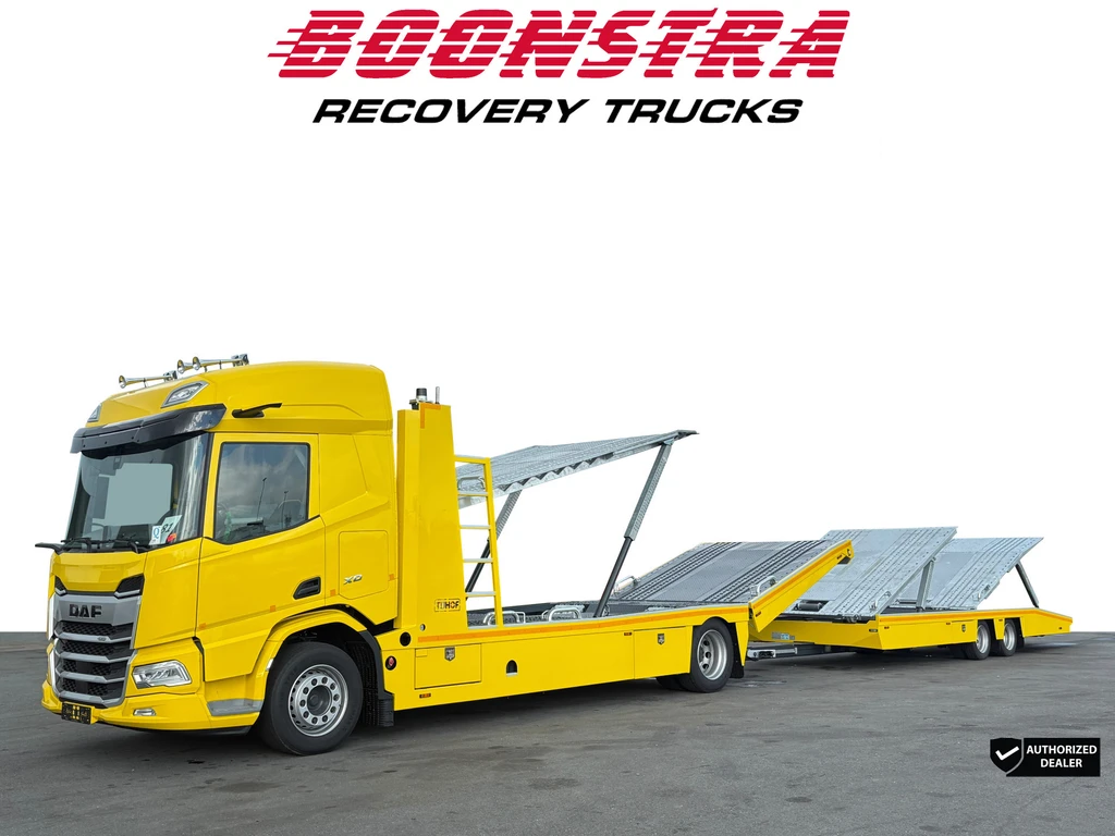 DAF XD 410 Tijhof 6-lader TA-12000 Winch Led Standairco *NEW* Autotransporter leasen