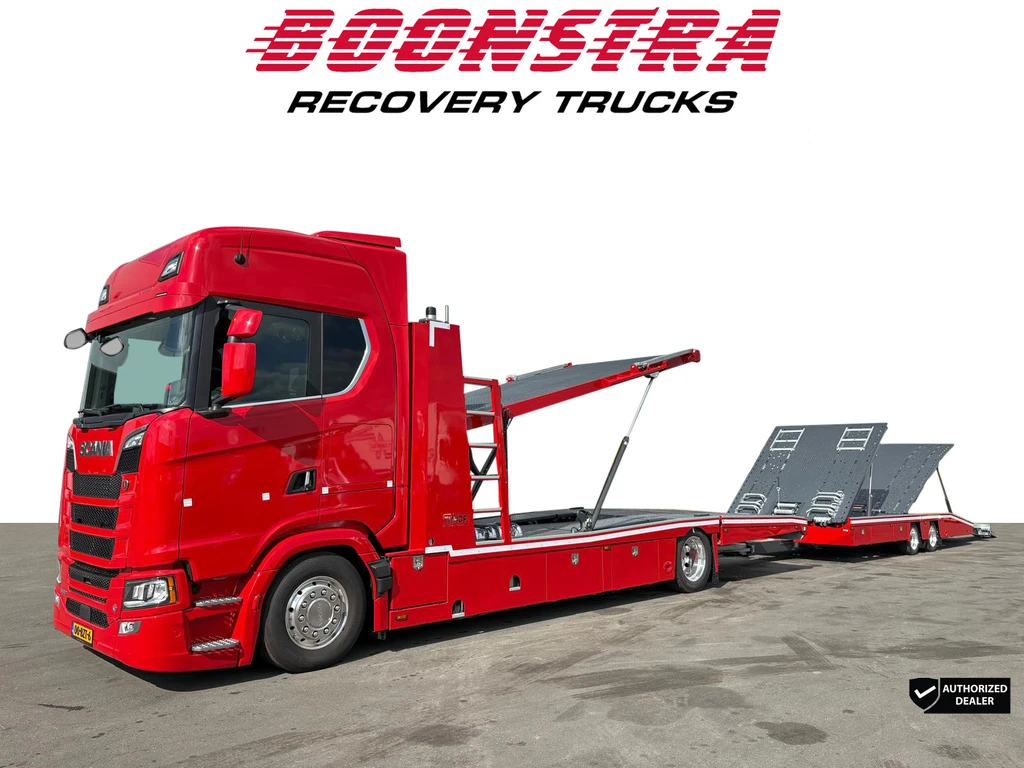 Scania S 530 Tijhof 3/4 lader TA 1400 3 Lader Autotransporter leasen