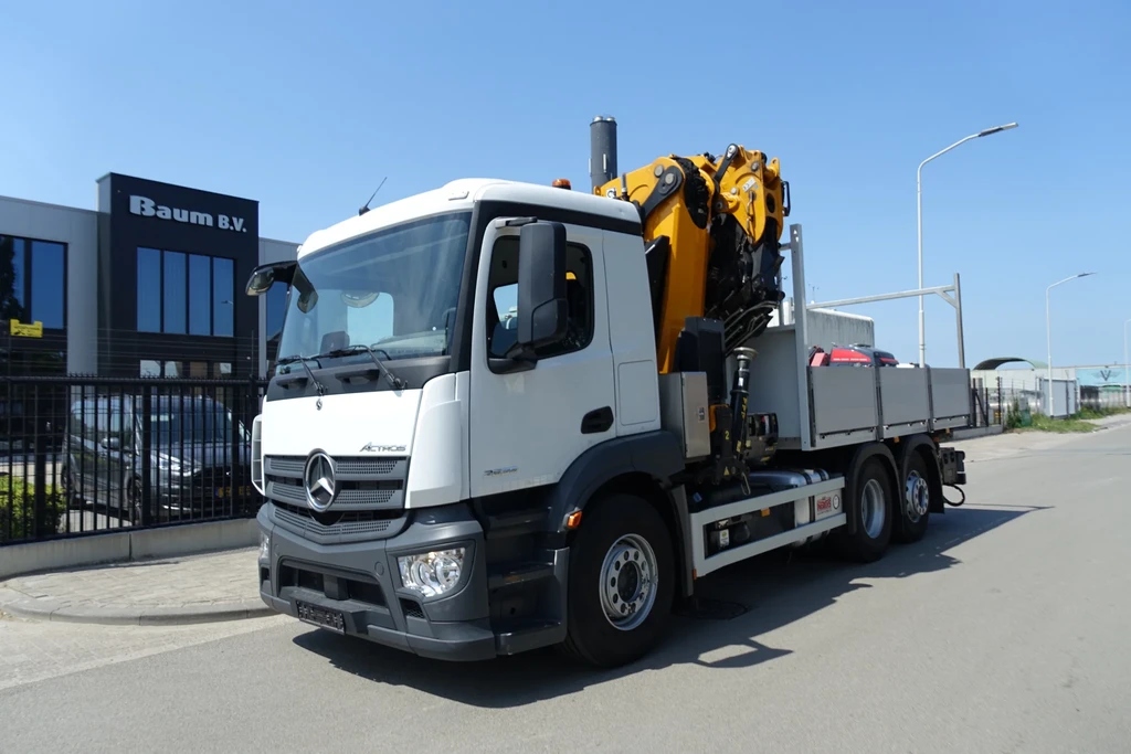 Mercedes-Benz Actros 2635 6X2 EFFER 525 6S + FLY JIB 6S KRAAN / 52,5 TM KRAAN / DAKWERKEN KRAAN / ROOFCRANE / REMOTE CONTROL / LIER / WINCH / LOW KM / BELGIUM TRUCK / NEW CONDITION leasen