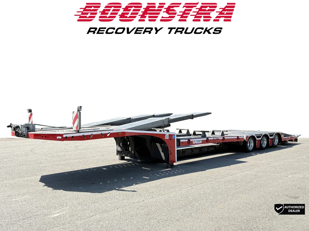 FGM 37 2x Winde Alcoa Extendable Truck & Machine transporter Trailer leasen