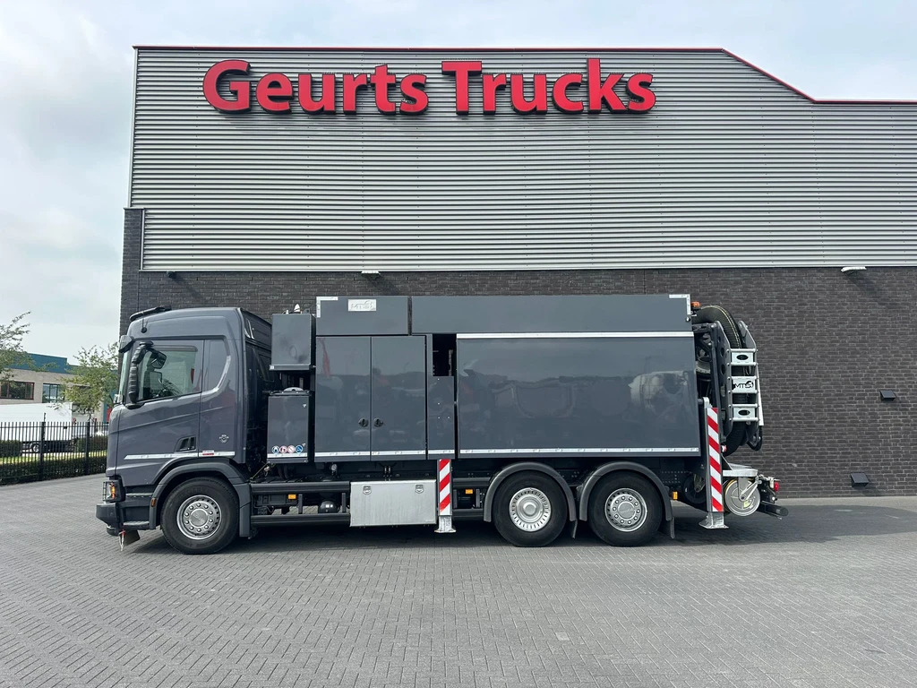 Scania R R530 V8 NGS XT 6X2 MTS DINO 8 M3 SAUGBAGGER/GRONDZUIGER/SUCTIONEXCAVATOR leasen