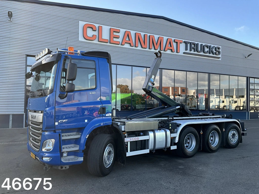 DAF CF 530 8x4 Euro 6 VDL 30 Ton haakarmsysteem leasen