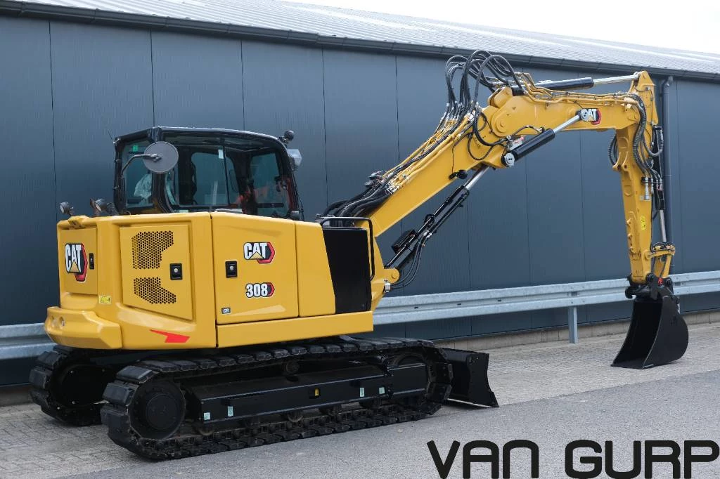 Cat 308CR 07A | 2022 | 797h | Verstelgiek | A/C | CW10 leasen