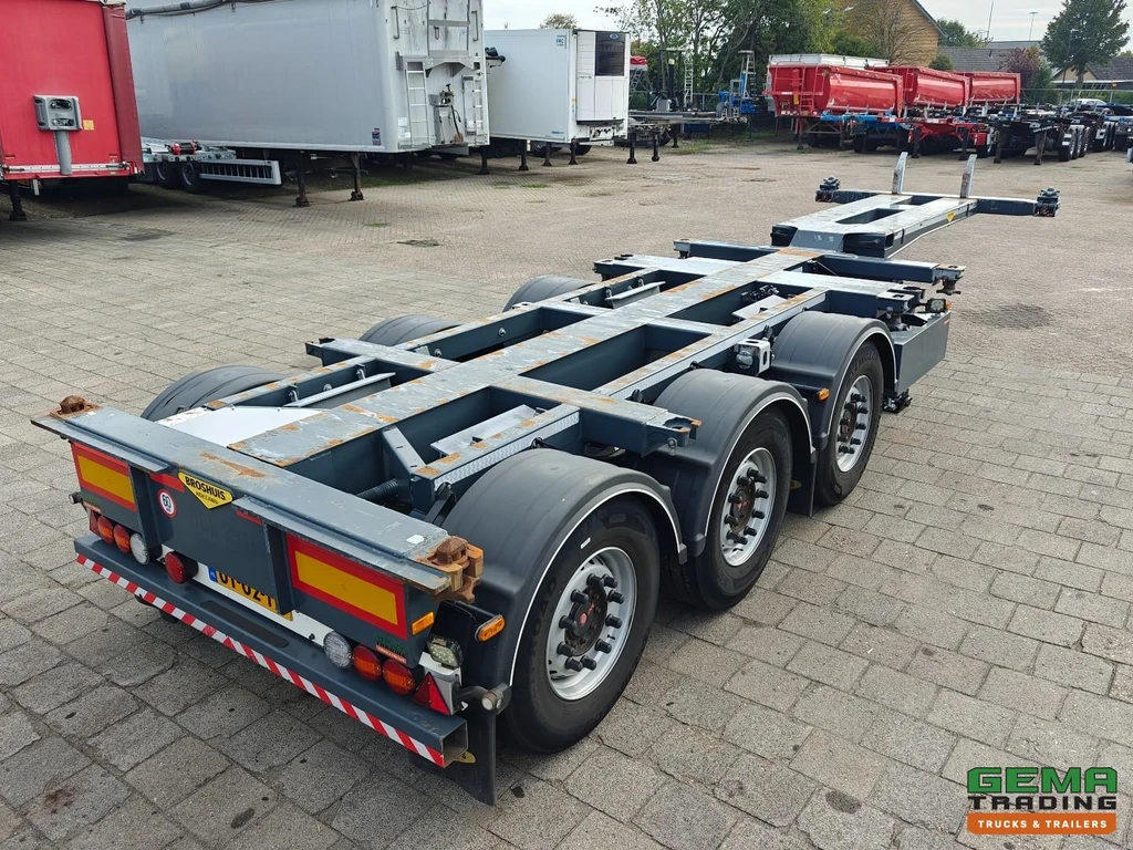 Broshuis 3UCC-39/45 MFCC Alle Soorten Containers - LiftAs - SAF schijfrem - 03/2027 APK leasen