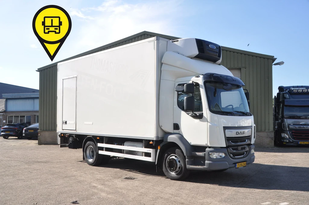 DAF LF FRIGO 2019 CARRIER + DHOLLANDIA / TACHO GEN2 leasen