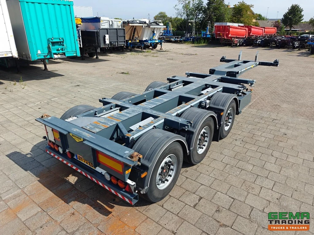 Broshuis 3UCC-39/45 MFCC Multi - Alle Soorten Containers - LiftAs - SAF schijfrem - 04/2027 APK leasen