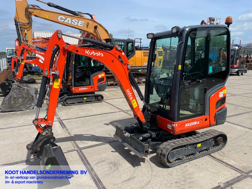 Kubota KX 019-4 1280 uur! leasen